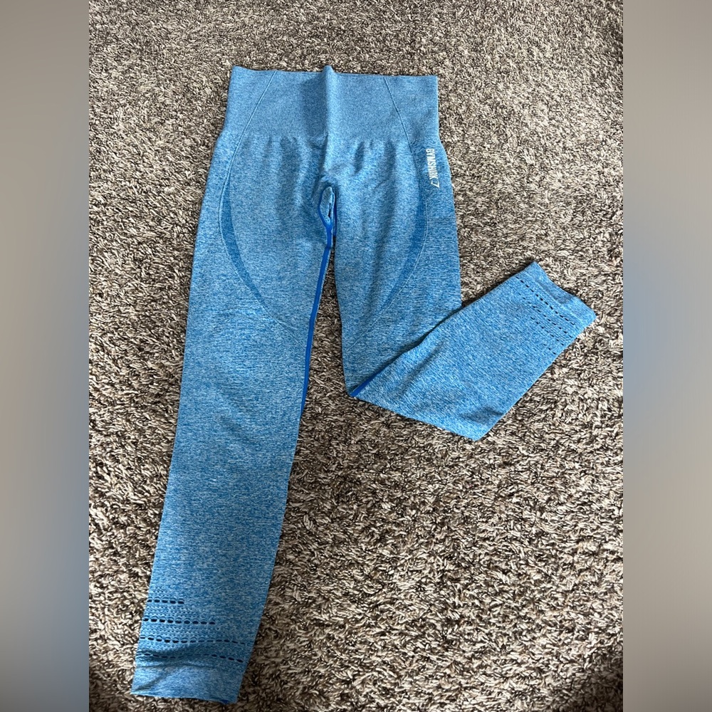 Gymshark Blue leggings.